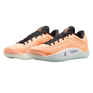 New Men’s Jordan Zion Williamson 4 Orange black Peach Cream size 13